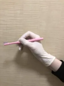 歯ブラシ持ち方